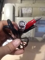 Fish clip test wire oscilloscope probe cable Test pen BNC probe Q9 turn double alligator clip monitoring accessories