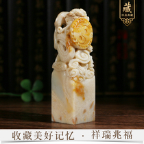 Handmade baby fetal seal umbilical cord fetal hair collection birth gift DIY chicken monkey baby souvenir TM171