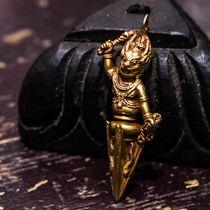 Nepal manual multiplier copper gilded shaper ming wang jiang mo chu Diamond jue pendant da vader ggs chu