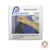 Malaysia imported PENMARK 8210 chicken eye ring sticky punching document paper loose-leaf reinforced protective ring