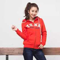 Nadia loose long sleeve parent-child men and women hooded cardigan sweater couples casual T-shirt LH32601