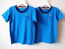 Boys Short sleeve Childrens pure spandex Cotton Short sleeve crew neck T-shirt Boys cotton half sleeve base shirt