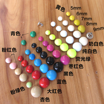 Painted color bright round mushroom bump nail semicircular rivet DIY mushroom bump shoe bag clothing decoration material