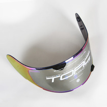  American torc t18 helmet double lens running helmet lens can be equipped with anti-fog stickers T18 full helmet outer lens