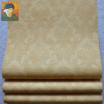 North American imported tail goods pure paper wallpaper wallquest American retro country damascus wallpaper