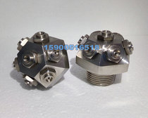 XWT-K4 5 open stainless steel medium and high pressure fine water mist nozzle 4 points fire atomization spray head factory direct sales