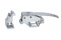 Freezer convex door handle HS-1400 zinc alloy frozen door handle suitable for convex doors