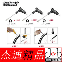 IceToolz T-type closed spoke wrenches 12A1 12B1 12C1 12S1 12S5
