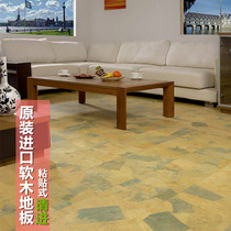 Portugal original imported cork flooring childrens environmentally friendly soundproof flooring sound-absorbing moisture-proof floor heating flooring paste