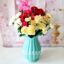 High emulation 10 head carnation emulated floral bouquet Floral floral floral floral flower floral flower art Mothers Day gift