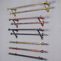 European style front hanging single pole Wall hanger display rack wall hanging clothes rack double pole