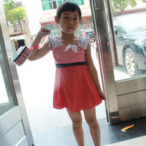 Lovely child hot spring split girl child child skirt cute Korean children swimsuit baby swimsuit