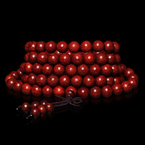 Indian small leaf red sandalwood 108 beads for men and women couples bracelet with the same material