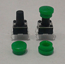 A29 button cap on outer diameter 6 inner diameter 3 2 fit 6 * 6 head light touch switch green 1K30 meta-special price
