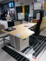 Beckent left corner desk computer desktop table home table height adjustable IKEA