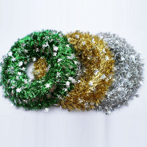 Xibao Christmas decorations Snowflower ring door hanging wreath hotel shopping mall real estate Christmas wreath hanging 50CM