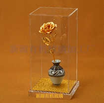 Acrylic box shelf transparent food display box plexiglass sheet processing and production custom-made
