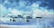 Trumpeter 01601 Assembled aircraft Model 1 72 Tu-95MS Bear-H Heavy Strategic Bomber