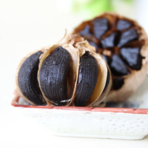 Shandong black garlic 120 days fermented multi-clove black garlic specialty black garlic black garlic 500g bag