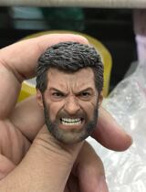 Soldiers 1 6 Wolverine Wolf Uncle Wolf Uncle Furious the Tooth Classic head sculpted model Spot