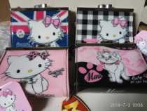 Foreign trade Sanrio KITY Hello Kitty coin wallet card bag storage small bag PVC waterproof buckle bag