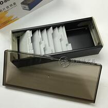 Taiwan can get excellent WL4801 business card box kw4801 large index business card storage box can put 800 sheets