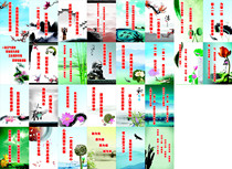 82 painting poster printing photo display board spray painting sticker picture 86 clean government public welfare poster