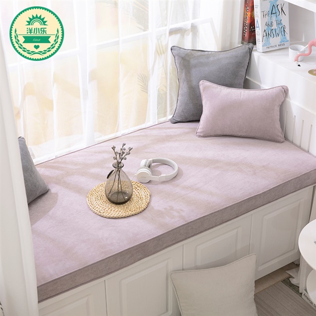 Nordic density Tatami custom bay window pad Window sill pad card seat high sponge balcony pad Net red custom removable and washable
