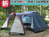 Russian Limited Tent Outdoor Double Tent 1 Room 1 Hall Camping Mountaineering Tent leisure Four Seasons tent Anti-rain