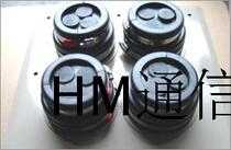 Base station room four-hole feed window 400*400 7 8 sealing ring protection window integrated wiring defense