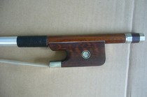 Bass bass violin bow 3 4 bass bow bass French style bow (snake wood pattern)
