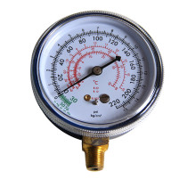 Hongsen high and low pressure snow single meter head refrigerant meter head refrigeration car air conditioning repair tool refrigeration accessories