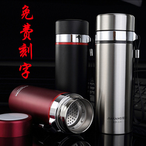 Custom thermos cup lettering printing advertising cup gift cup custom printing logo stainless steel thermos cup wholesale
