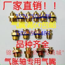 Factory pin: inflatable shaft air nozzle air booster shaft inflatable shaft accessories flush nozzle flat head