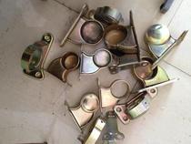 Steel Tube Stopper Rod Bracket Color Steel Stopper Rod Base 2 Inch Car Stopper Rod Base