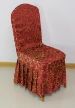 Hotel chair cover Hotel stool cover Chair cover One-piece chair package chair cover Hotel chair cover Chinese dining table chair cover