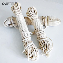 Home fabric cotton DIY rope packing strapping rope goods bundling non-waxing Daily furniture pure cotton rope