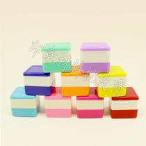 Cartoon cute seal Cartoon seal base square 21mm DIY seal holder Rubiks cube Mahjong seal