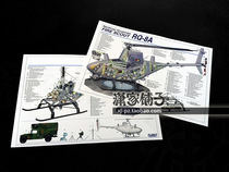 RQ-8A suit fire scout RQ8A us armed helicopter poster core wall chart decorative painting