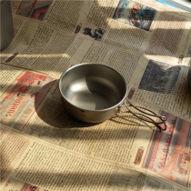 one thousand cavalier outdoor sheathed KEITH folded titanium bowl 300ml portable ti5323 HORSES