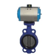 Pneumatic butterfly valve D671X wafer pneumatic butterfly valve DN40 50 65 80 100 125 150 200