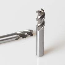 High speed steel super hard straight shank White steel end mill 3 blades 4 5 6 8 10 12 14 16 18 20 22mm