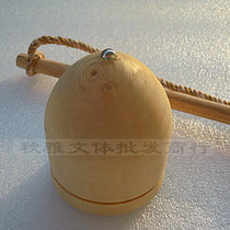 80 s nostalgic traditional childrens toys natural wood gyro Tuo Niu folk sports fitness equipment