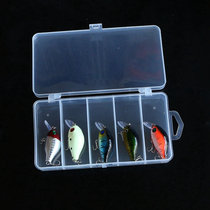 Pisces 6CM Luya Bait Set 9 grams Rock little fat floating water bait fake bait fake bait bionic bait plastic fish bait