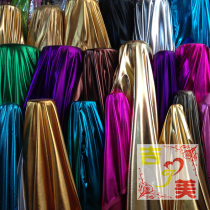 Jimei hot stamping spandex fabric spandex full version four-sided stretch fabric stage clothing background decorative cloth