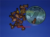 Copper rivets Flat head Round head Countersunk head copper rivets Sign rivets Semi-hollow copper rivets M3*L