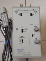 Tektronix Tek ADA400A oscilloscope probe with differential low signal (physical figure)