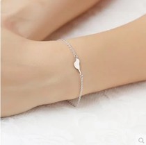 Cute S925 silver birdie bracelet female Japan-ROK student bestie birthday present