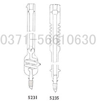 5235 Fractionation column ring expansion tube Complete specifications can be customized manufacturers can be customized glass instruments