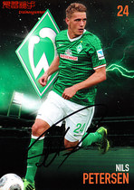 Niels Peterson Cloud DailyMay 2013-14 season of pro-pen signature official card